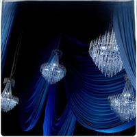 Lustre de mariage suspendu en acrylique, directement de l'usine, pour événements et fêtes, décoration de luxe