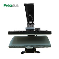 Machines d'impression par sublimation sur t-shirt Freesub 40x60, machines de presse à chaud pour t-shirt à ouverture automatique 16x24, P4060