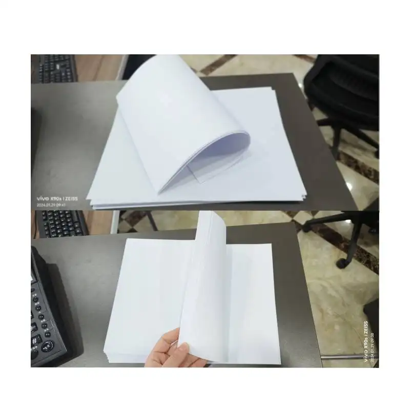 Prix de gros double papier de qualité supérieure a4 70 grammes blanc pour photocopieuses