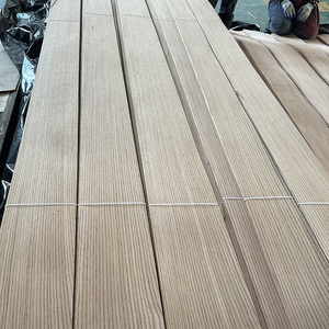 Foglio di <span class=keywords><strong>impiallacciatura</strong></span> di legno di quercia rossa di alta qualità taglio quarto 0.5mm 1mm spessore <span class=keywords><strong>impiallacciatura</strong></span> naturale - Product Image 3