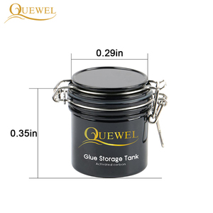 Quewel — réservoir de stockage de colle pour extensions de cils, conteneur de stockage d'adhésifs individuels, pot de stockage scellé pour cils - Product Image 4