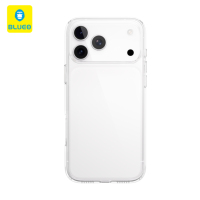 Coque BLUEO Crystal Plus antichoc transparente en TPU et PC avec design armure électroplaquée pour 18 Pro Max – Vente en gros
