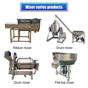 Mezcladora de Alimentos para Ganado Horizontal Grande de 200 kg, Mezcladora de Harina de Maíz, Heno, Premezcla para Aves de Corral, Mezcladora de Alimentos para Ganado de 3 y 5 Toneladas - Product Image 3