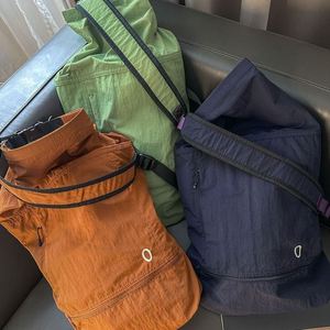 Vintage Style Casual Hiking <b>Backpack</b> with Drawstring Closure Water Resistant Denim Fabric for Daily Use - Product Image 2