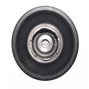 11232247565 GULORSE caucho negro Auto motor piezas cigüeñal polea para <span class=keywords><strong>BMW</strong></span> <span class=keywords><strong>E46</strong></span> <span class=keywords><strong>N47</strong></span> - Product Image 2