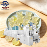 Machine de dépose de bonbons gélifiés en vente directe d'usine, ligne de production multifonctionnelle de bonbons gélifiés en forme d'ours