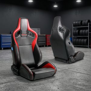 SSCUS SP-PU Professional Speedster PU Leather Gaming Seat Reclinable PC Racing Chair Dynamic Swivel Computer Desk Office Seating - Product Image 1
