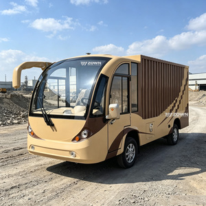 Bus de tourisme électrique ZOWN au design moderne, avec garnitures intérieures personnalisées pour tableau de bord, véhicule navette pour zones touristiques écologiques - Product Image 1