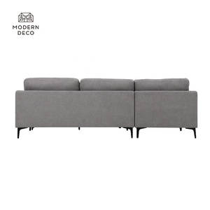 Ghế <span class=keywords><strong>Sofa</strong></span> Ghế <span class=keywords><strong>Sofa</strong></span> Ghế <span class=keywords><strong>Sofa</strong></span> Góc Chữ L Hiện Đại Ghế <span class=keywords><strong>Sofa</strong></span> Góc Màu Xám - Product Image 4