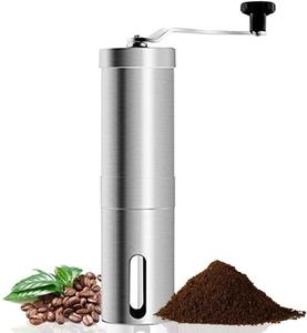 Macinacaffè portatile conico macinacaffè manuale macinacaffè in acciaio inox macinacaffè manuale - Product Image 1
