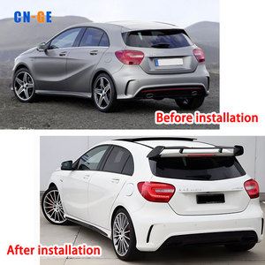 CNGE Pour <span class=keywords><strong>Mercedes</strong></span>-Benz <span class=keywords><strong>A</strong></span>-CLASS <span class=keywords><strong>W176</strong></span> A180 A200 A45 AMG 2013-2018 ABS Plastique Noir <span class=keywords><strong>Coffre</strong></span> Arrière Aile Aileron <span class=keywords><strong>De</strong></span> <span class=keywords><strong>Toit</strong></span> - Product Image 2