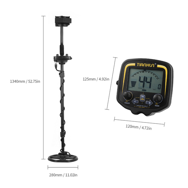 New Tianxun Gold Detector TX-850 Underground Long Range Metal Detector for Gold 3m Deep Gold Detecting