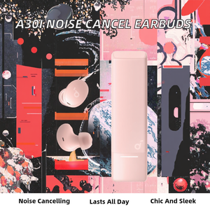 Écouteurs intra-auriculaires intelligents Anker A30i avec ANC, design LED en forme de rouge à lèvres, étanchéité IPX5, Bluetooth 5.4, autonomie de 20h, Type-C - Product Image 2