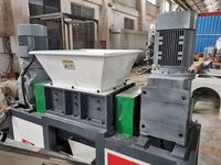 Déchiqueteuse de câbles en cuivre Greenlandplast Déchiqueteuse de fils à double arbre