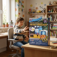Kit d'espion ultime pour enfants, ensemble de messages secrets scientifiques d'espionnage pour garçons et filles