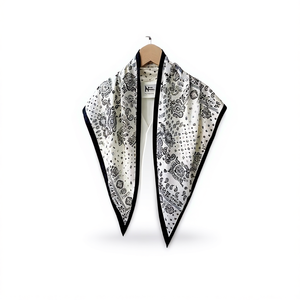 Sciarpa Triangolare Multiuso Paisley 60*135CM 36G per Donna, Accessorio Moda - Product Image 1