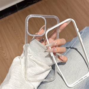 Funda para iPhone 17 Pro Max, de alta transparencia, con bordes suaves, lente electrochapada, cobertura total y anticaídas. - Product Image 2
