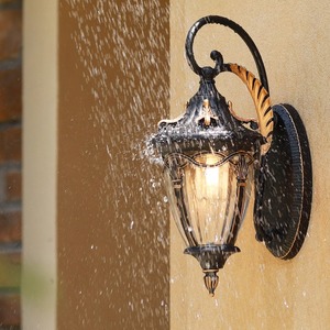 <span class=keywords><strong>Lampe</strong></span> murale LED extérieure IP65 étanche, style européen, <span class=keywords><strong>pour</strong></span> villa, jardin, cour, <span class=keywords><strong>terrasse</strong></span>, clôture, portail, piliers, éclairage mural extérieur - Product Image 4