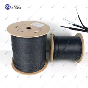 Kabel Fabriek 1Km Prijs Glasvezelkabel Prijs Lijst Fttx Ftth 1 2 4 6 12 Core Glasvezel drop Kabel Roll