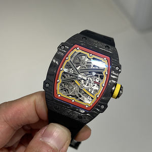 Reloj de Pulsera para Hombre, Modelo 6702, 7.8mm Ultrafino, de Fibra de Carbono, Deportivo, de Lujo, Moda 2026, Superventas - Product Image 1