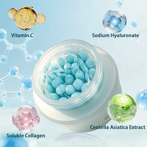 Crema en <span class=keywords><strong>C</strong></span>ápsulas Iluminadora con Colágeno, Vitamina <span class=keywords><strong>C</strong></span> y Centella Asiática, Humectante Diario Reparador y Calmante para Piel Sensible - Product Image 2