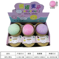 Nouveaux jouets anti-stress populaires et mignons : Jouet à presser en forme de boulette souriante, balles anti-stress colorées, jouet sensoriel - Vente en gros