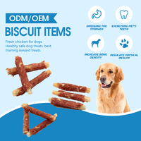 Friandises à mâcher pour chiens de toutes les générations, à saveur naturelle de viande de canard, avec 18-22% d'humidité, pour digestion sensible, marque privée personnalisée