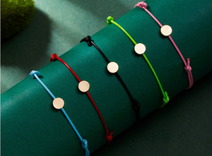 Pulseras de la Amistad tejidas a mano <span class=keywords><strong>Make</strong></span> A Wish Regalos de recuerdo Pulseras de cordón de cera de mariposa de estrella de corazón ajustable en cartón - Product Image 6