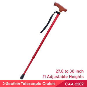 Bastón ajustable de aluminio con punta de goma antideslizante Producto Premium - Product Image 5