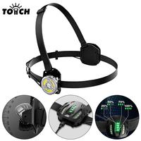 Gilet de sécurité réfléchissant à haute visibilité pour la course à pied, équipement pour la marche nocturne, faisceau réglable, rechargeable, lampe de poitrine pour les sports de plein air