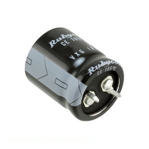 Condensateur à montage traversant 82 µF 450VXG82MEFCSN22X25 CAP ALUM 82UF 20% 450V SNAP TH - Product Image 1