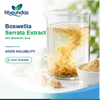 Extrait de Boswellia Serrata HBEUNDAS 65% Acide Boswellique Qualité Alimentaire Ingrédient d'Extrait Végétal en Gros pour Marque Privée OEM