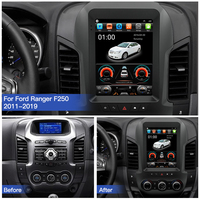 Radio para Auto STWEI de 12.1'' con Pantalla Tesla Android 14 para Ford Ranger F250 2011-2015, Reproductor Multimedia Estéreo, Navegación, DSP, 4G, Carplay