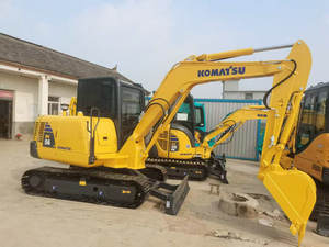 Komatsu มือสอง PC56รถขุดขนาดเล็ก5.6ตันอุปกรณ์ก่อสร้างส่วนประกอบหลักปั๊มและแบริ่งมอเตอร์เครื่องยนต์ - Product Image 2