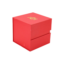 Boîte d'emballage personnalisée pour gobelets recyclés, imperméable, avec revêtement UV, boîte cadeau avec doublure en éponge pour l'expédition de verrerie