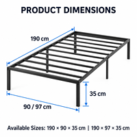 Lit simple en métal en promotion, prix d'usine, idéal pour dortoirs, chambres, hôtels, écoles, hôpitaux, appartements