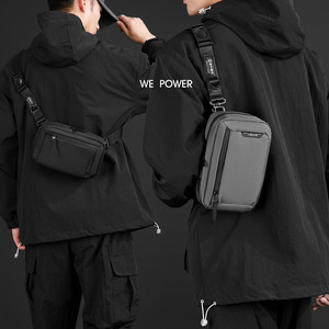 Nouvelle sacoche de sport en nylon pour homme, sac banane, sac de taille, sac de jambe, sac messager, sac de poitrine, sac bandoulière pour le sport, la course, les voyages et les activités de plein air - Product Image 6