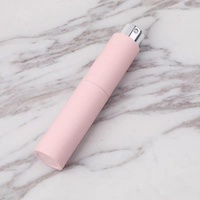 Atomiseur de parfum en verre rechargeable à mécanisme rotatif, avec pulvérisateur à pompe, sérigraphie et estampage doré, capacité personnalisable 10 ml, avec bâtonnets