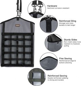 Free sample Hanging Horse Feeding Slow Feed Tote <b>Hay</b> <b>Bag</b> Easy to Fill and Carry - Product Image 3