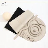 Kit de fitness à domicile COMANA Premium : Tapis de yoga, haltères en mousse, ensemble de Pilates, anneau de musculation, barre d'haltères, ensemble d'accessoires personnalisables