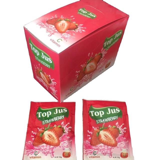 Competitive Price Various Fruit Flavor 15g for 2 Litre Water Flavored Fruit Juice Powder Drink