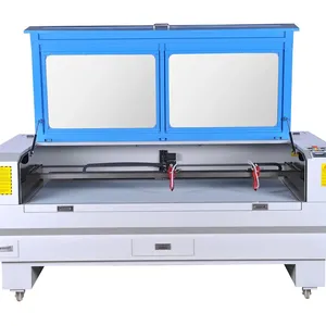 1610 grande área de trabalho cabeças duplas 80w 100w 150w 180w co2 laser gravura máquina 1612 máquinas de corte a laser