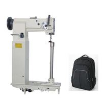 Machine à coudre à lit plat pour cuir, solution de couture à aiguille simple
