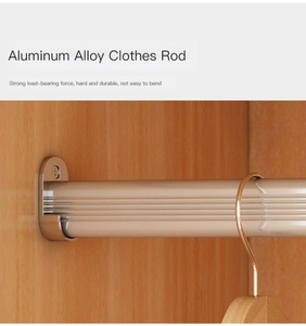 ตู้เสื้อผ้าเรียบง่าย,ตู้เสื้อผ้าแขวนในครัวเรือนห้องนอนตู้เสื้อผ้าบานเลื่อนขนาดเล็กสำหรับบ้านเช่า - Product Image 4