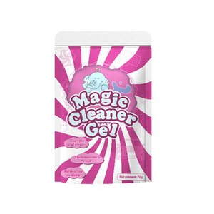 Gel suave absorbente de polvo para limpieza de coches, para ranuras interiores, rejillas de ventilación, teclado, uso manual - Product Image 2