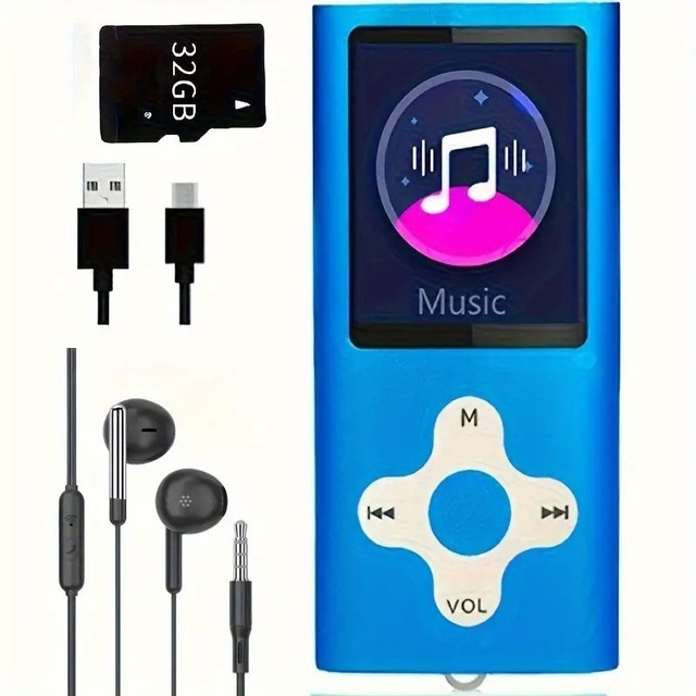 2026 Top Sales 4th Generation Classic Card-Insert MP4 1.8 High-Definition Video MP3 Player E-Book Student Portable USB 2.0 D405