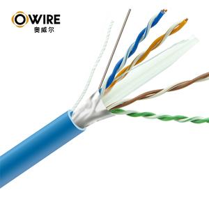 Cable de Red Cat5e FTP UTP de 305m/rollo, 23AWG, Certificado CCC, para Decodificadores de <span class=keywords><strong>TV</strong></span> e Impresoras - Product Image 1