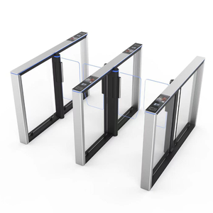 Arc Plane Card & Fingerprint Access Control System Intelligent Speed Turnstile Gate Channel Machine - Product Image 1