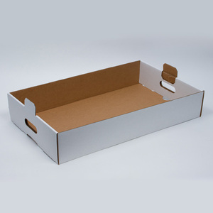 Plateaux ovable en papier ondulé dur KAKA boîtes-palette en carton pour gâteau - Product Image 4