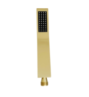 Douche à effet pluie en acier inoxydable poli SUS304 avec poignée unique et douchette à main, accessoires de robinetterie de salle de bain pour appartement